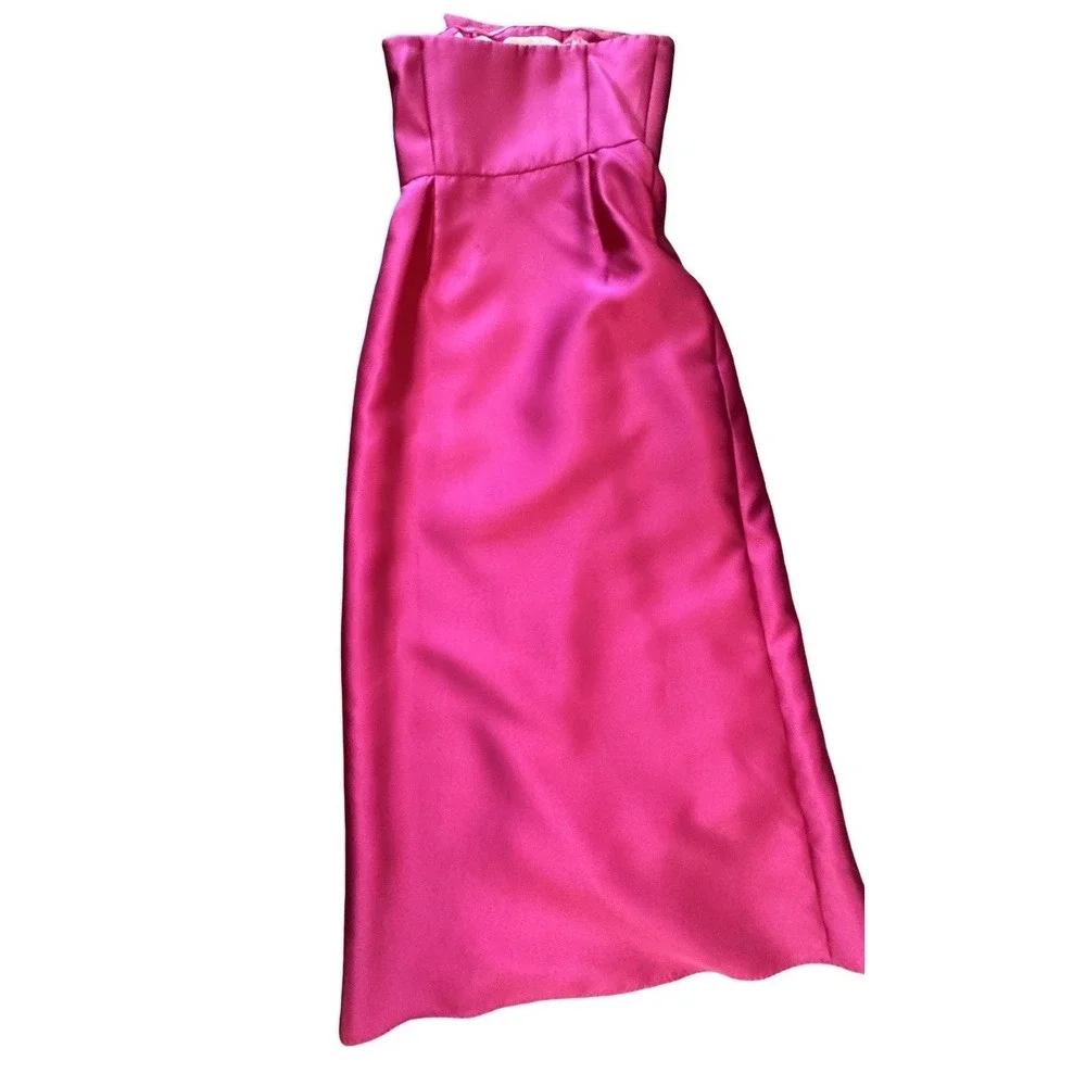 Monique Lhuillier Long Dress Sz 4/Formal/Wedding Attire/Party Wear/Designer - Picture 3 of 10